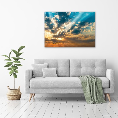 Tableau mural sur toile Ciel couchant