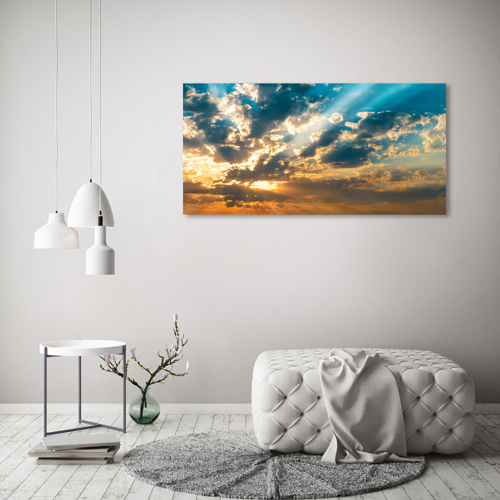 Tableau mural sur toile Ciel couchant