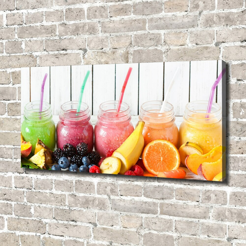 Tableau imprimé sur toile Cocktails de fruits