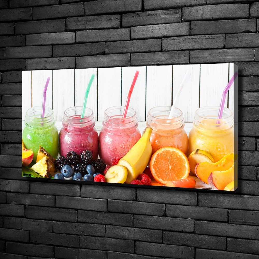 Tableau imprimé sur toile Cocktails de fruits