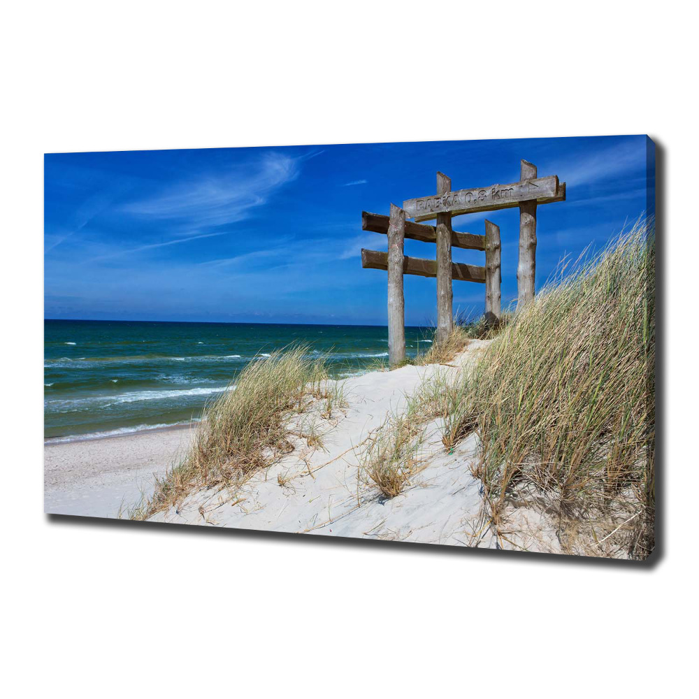 Tableau toile imprimée Dunes de mer