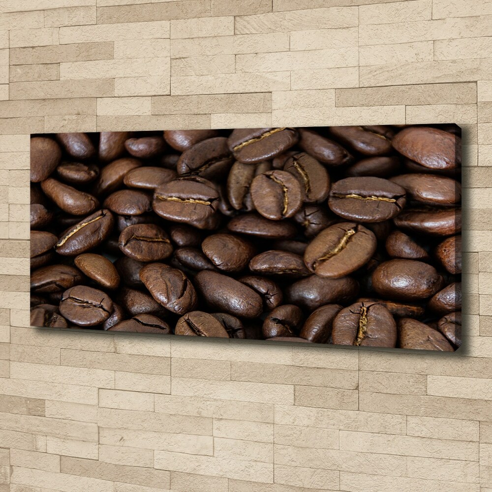 Tableau mural sur toile Gros grains de café