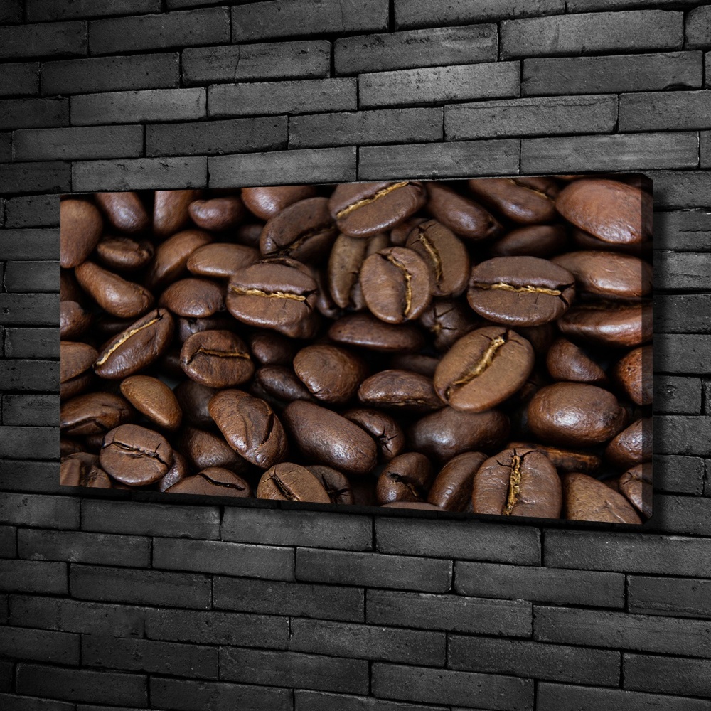 Tableau mural sur toile Gros grains de café