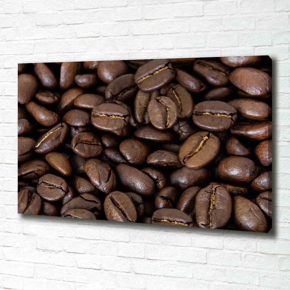 Tableau mural sur toile Gros grains de café