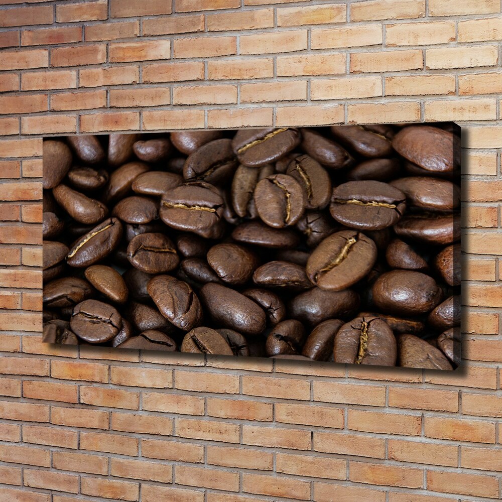 Tableau mural sur toile Gros grains de café