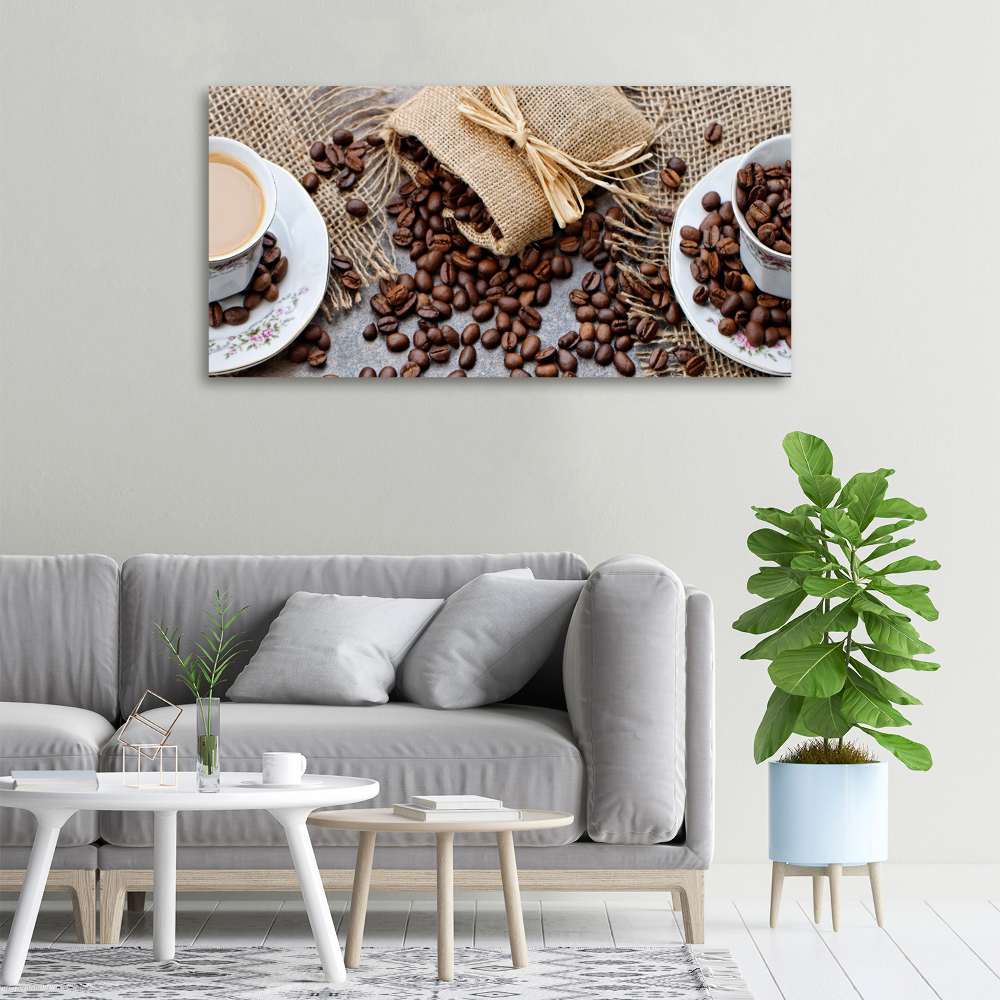 Tableau mural sur toile Café au lait