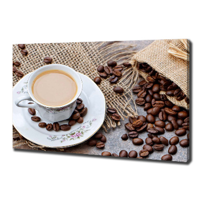 Tableau mural sur toile Café au lait