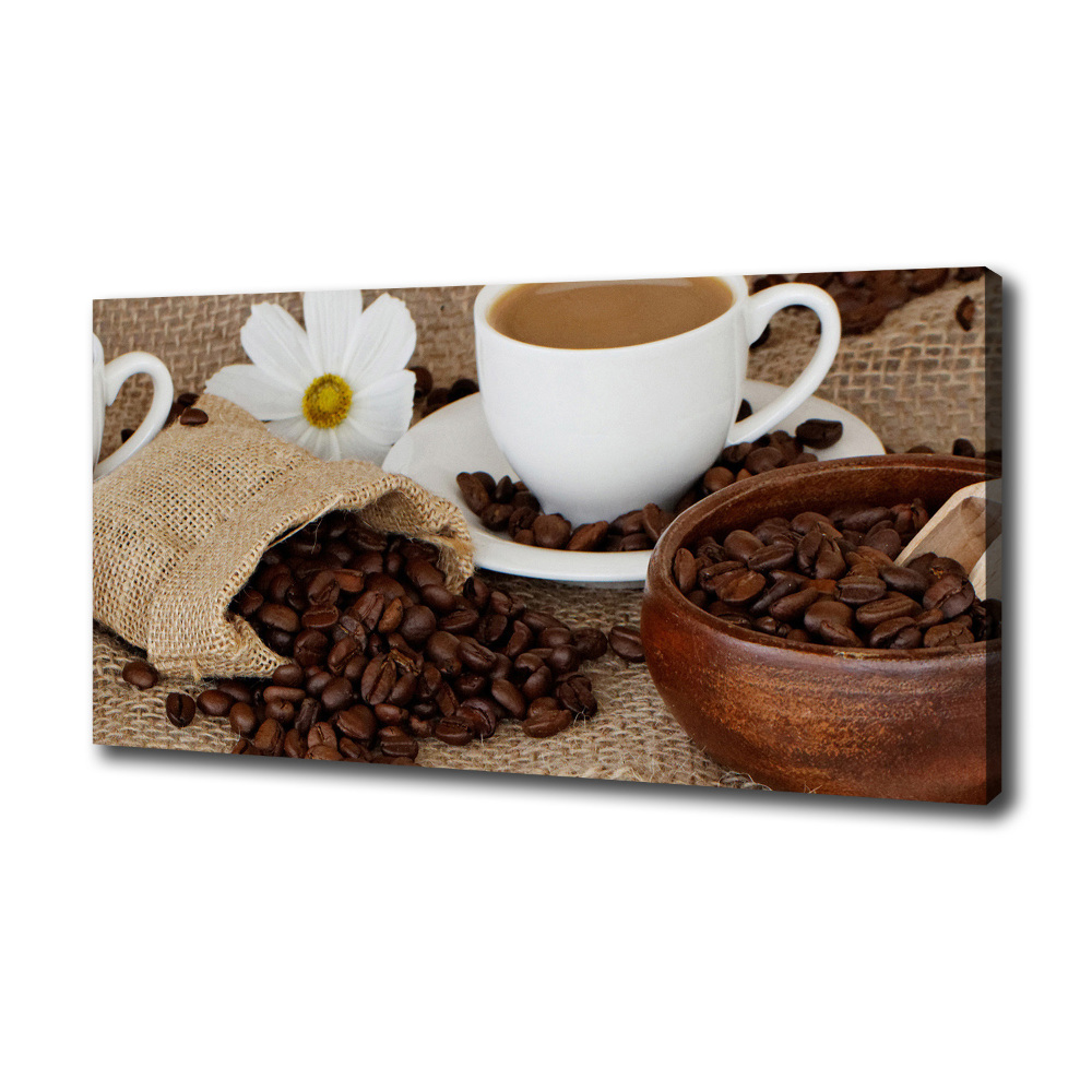 Tableau sur toile Café au lait