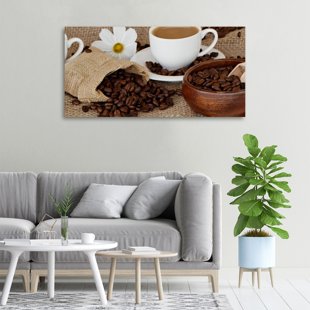 Tableau sur toile Café au lait