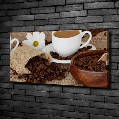 Tableau sur toile Café au lait