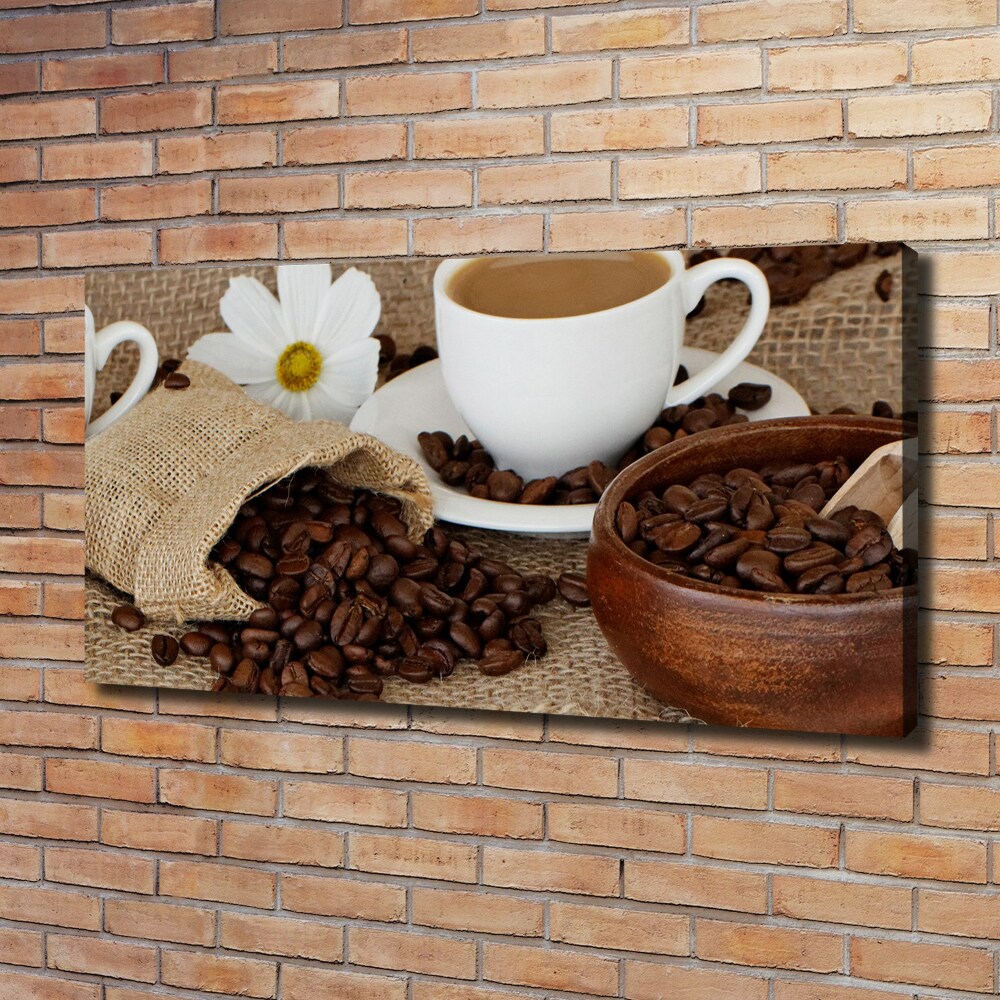 Tableau sur toile Café au lait