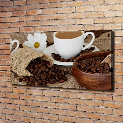 Tableau sur toile Café au lait