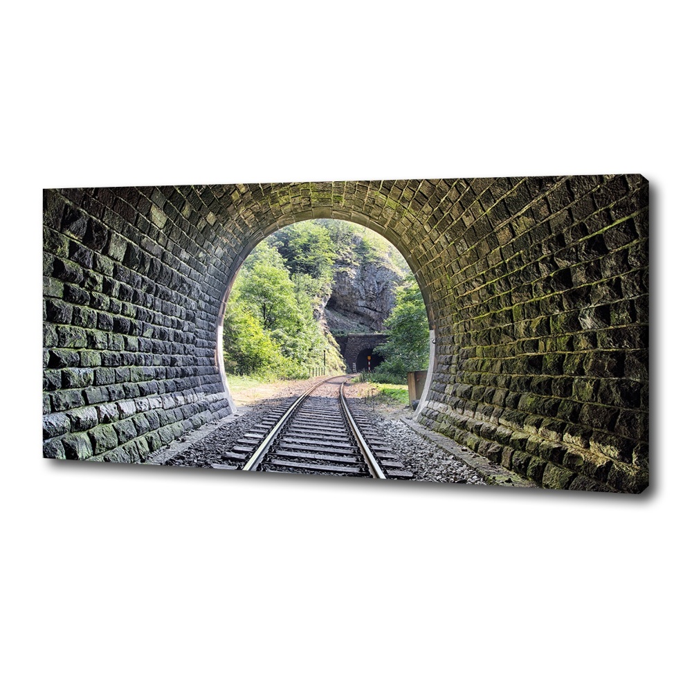 Tableau photo sur toile Tunnel ferroviaire