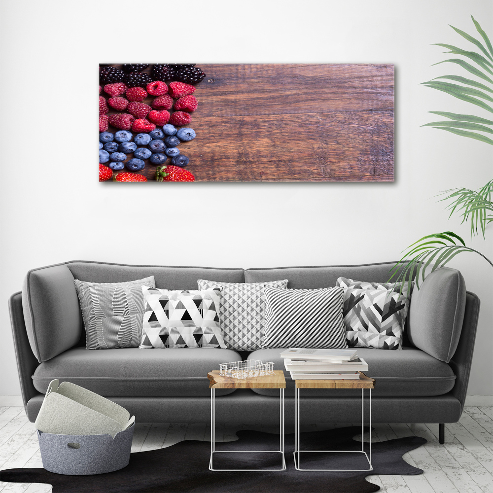 Tableau sur toile Fruits de la forêt