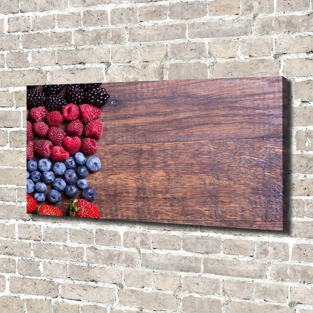 Tableau sur toile Fruits de la forêt