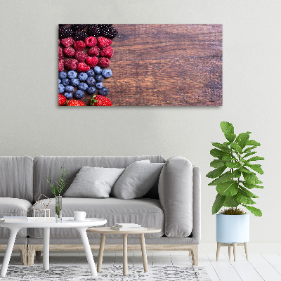 Tableau sur toile Fruits de la forêt