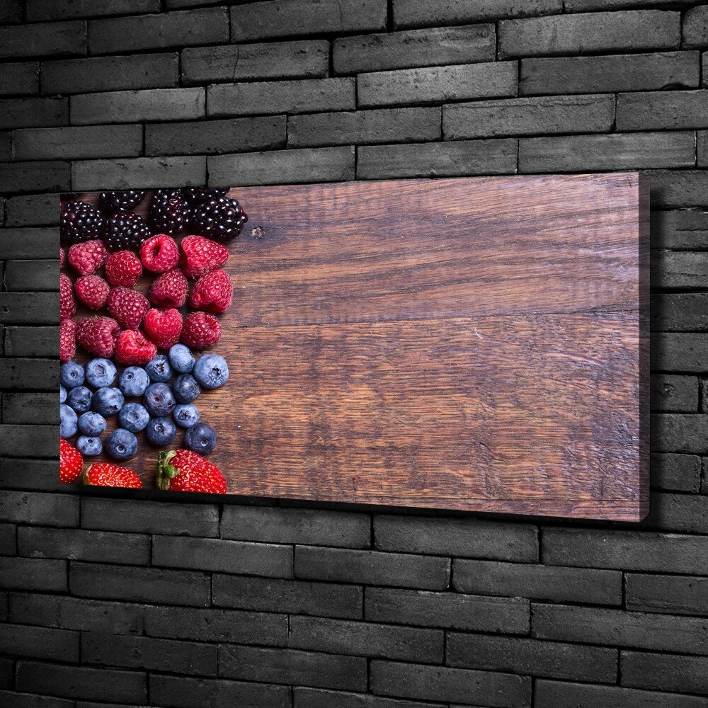 Tableau sur toile Fruits de la forêt