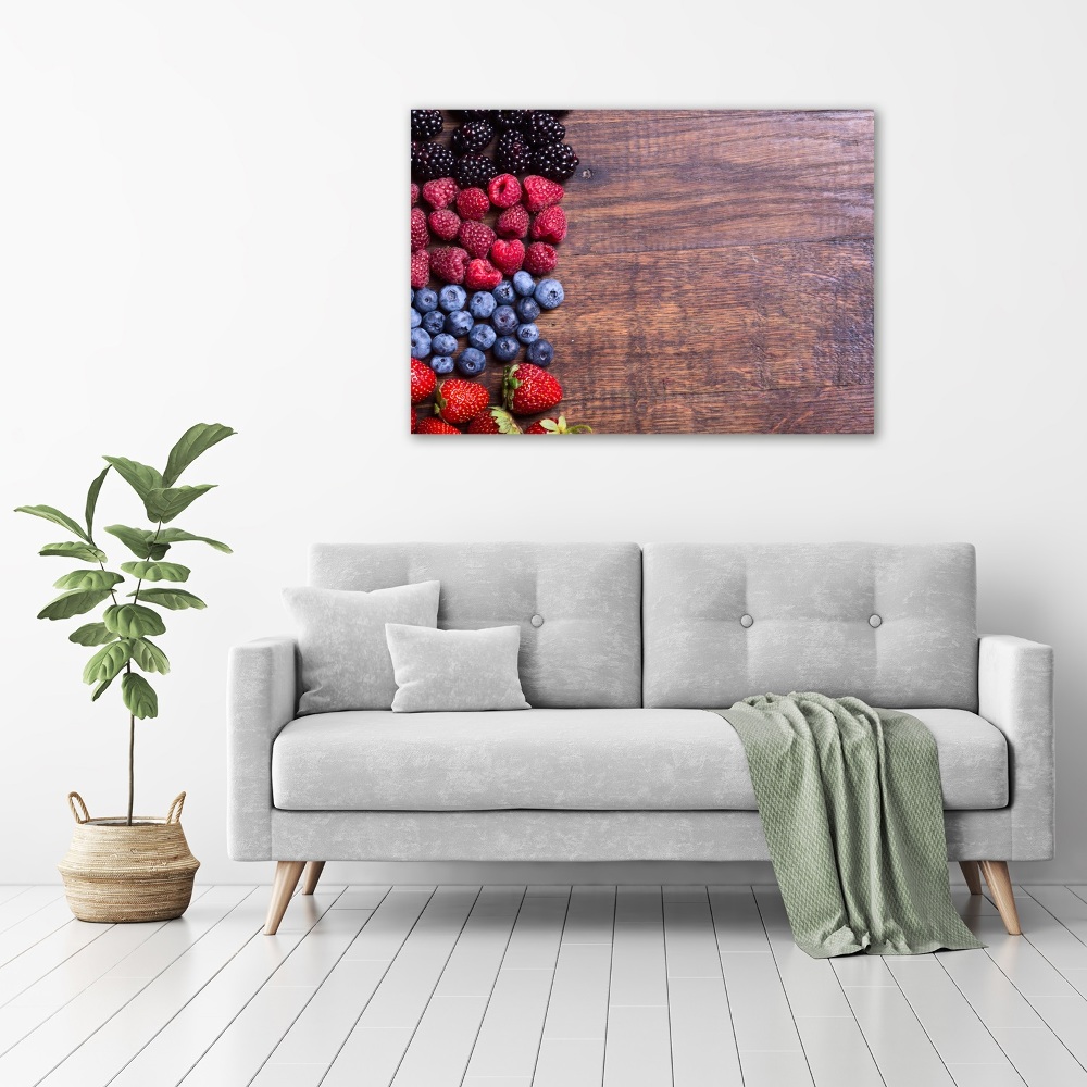 Tableau sur toile Fruits de la forêt