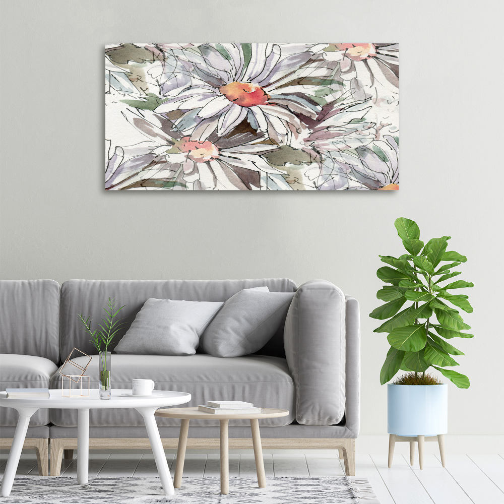 Tableau mural sur toile Camomille