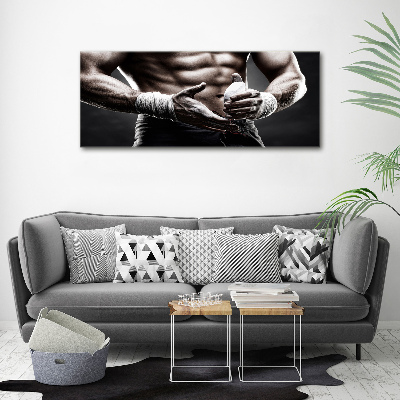 Tableau sur toile Construction musculaire