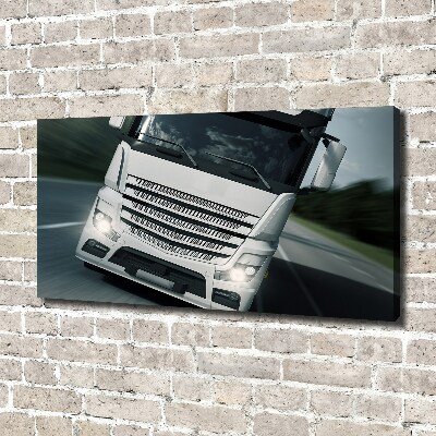 Tableau sur toile Camion