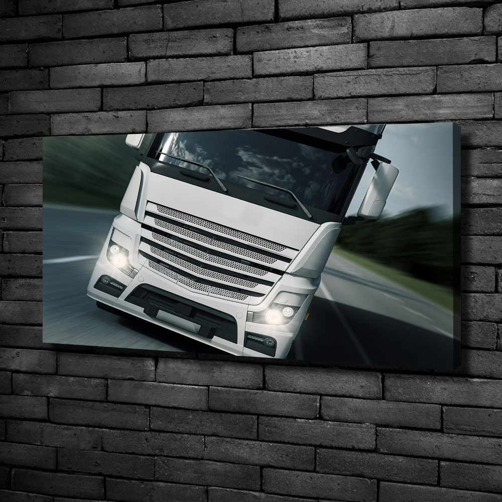 Tableau sur toile Camion