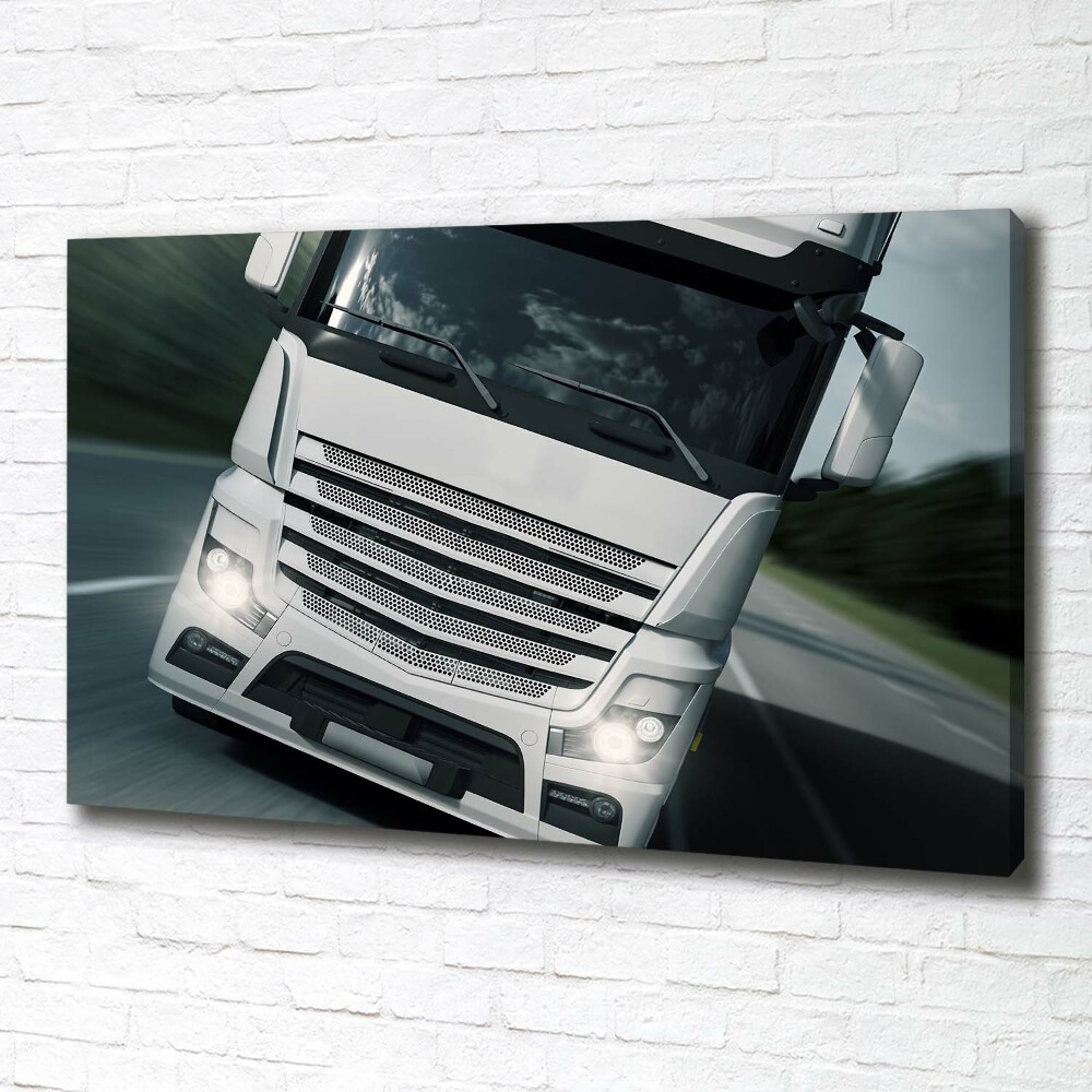 Tableau sur toile Camion