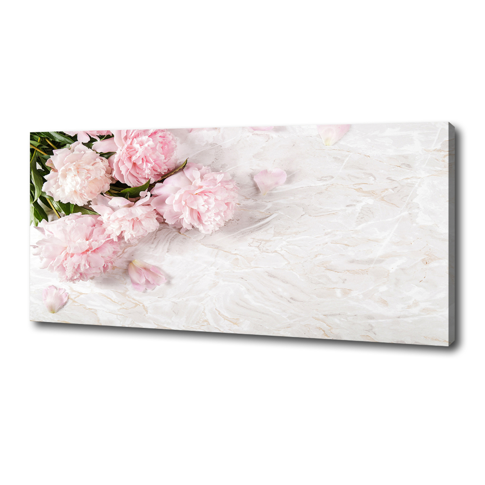 Tableau sur toile Pivoines