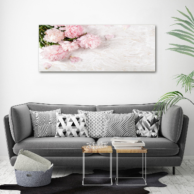 Tableau sur toile Pivoines