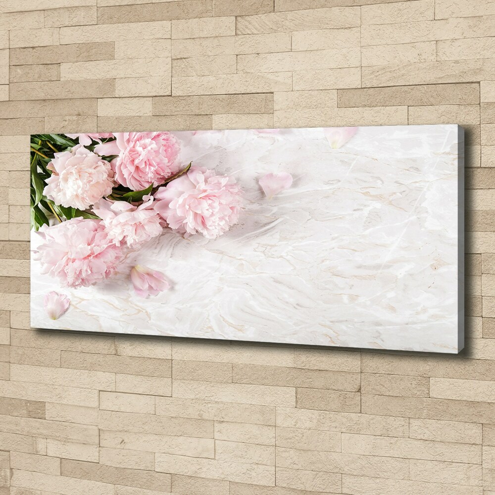 Tableau sur toile Pivoines