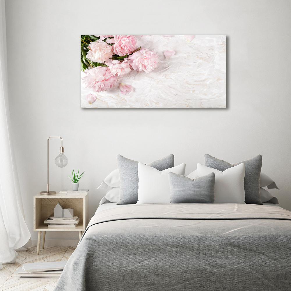 Tableau sur toile Pivoines