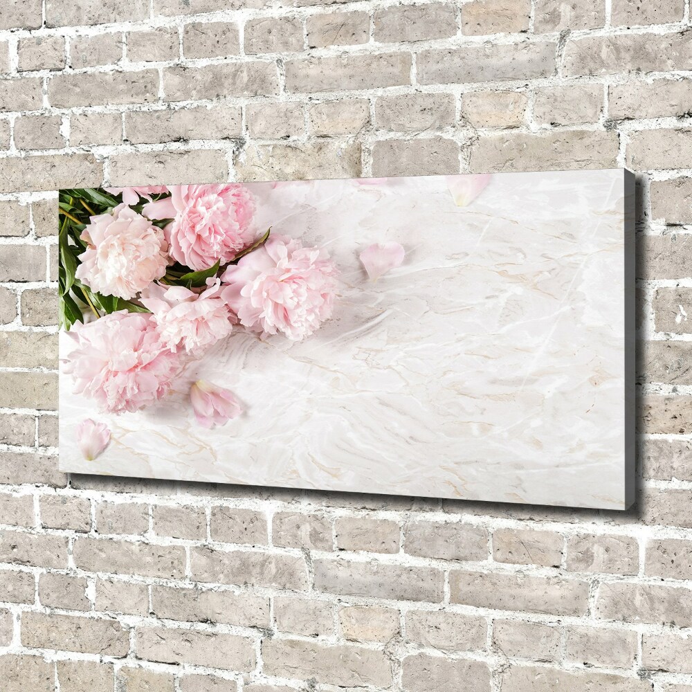 Tableau sur toile Pivoines