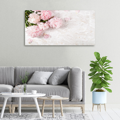 Tableau sur toile Pivoines