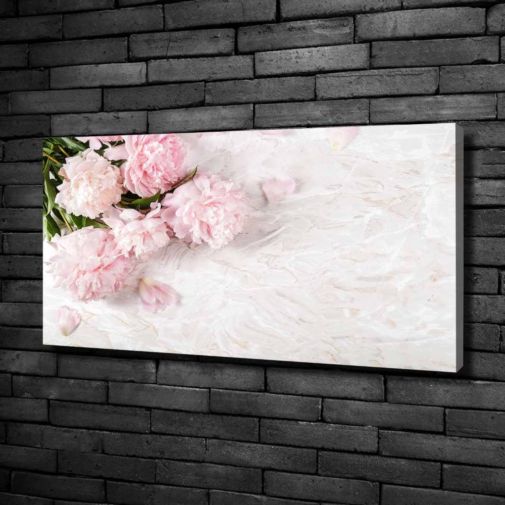 Tableau sur toile Pivoines