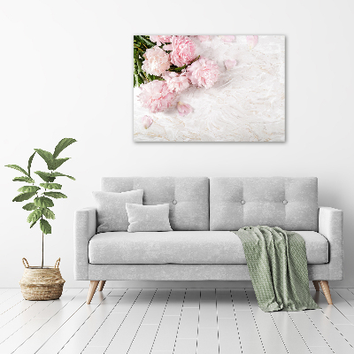 Tableau sur toile Pivoines