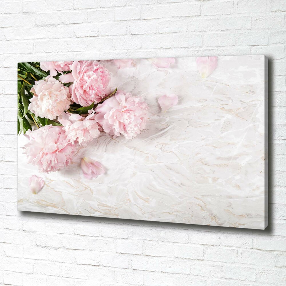 Tableau sur toile Pivoines