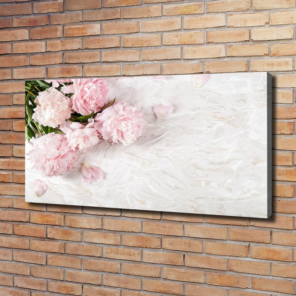 Tableau sur toile Pivoines