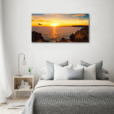 Tableau photo sur toile Mer crépusculaire