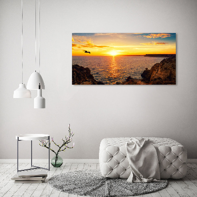 Tableau photo sur toile Mer crépusculaire