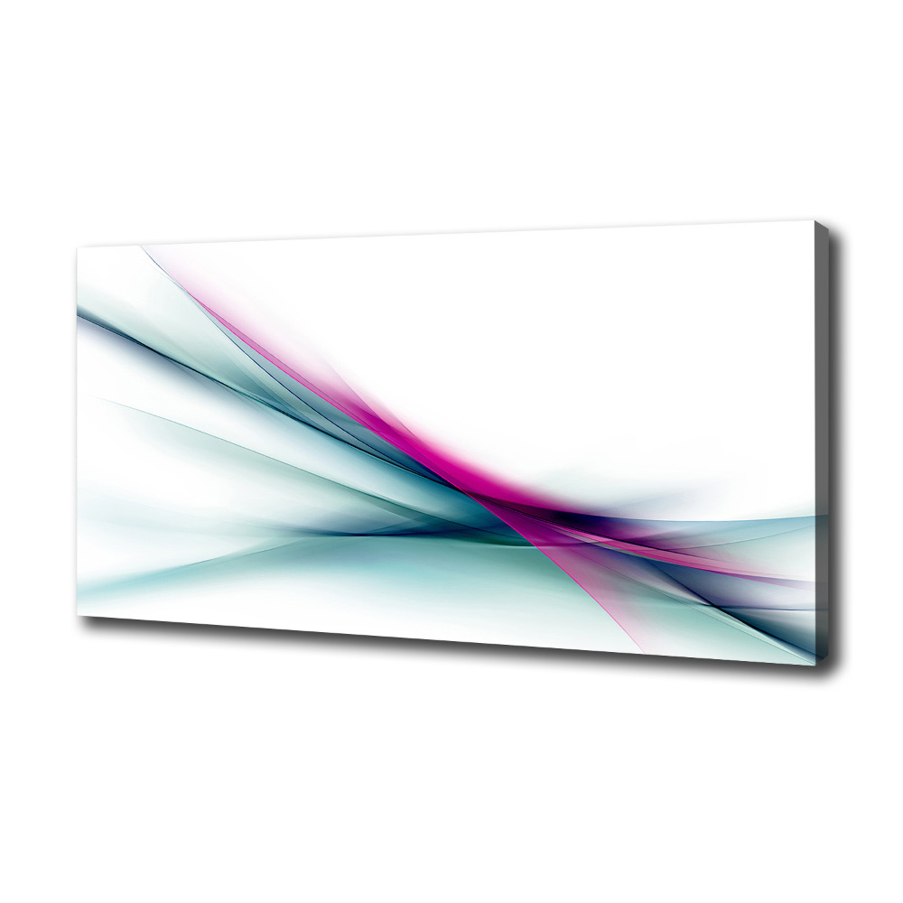 Tableau imprimé sur toile Abstraction flare violet