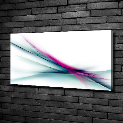 Tableau imprimé sur toile Abstraction flare violet