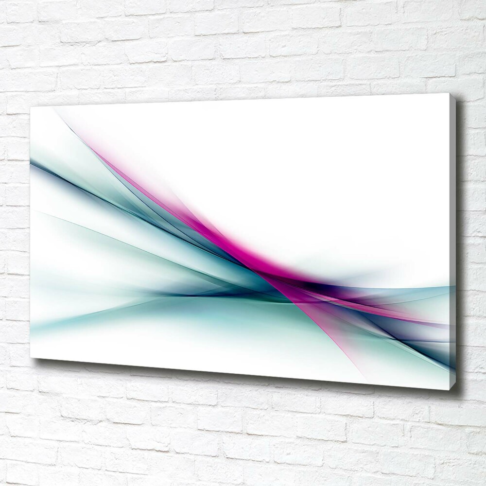 Tableau imprimé sur toile Abstraction flare violet