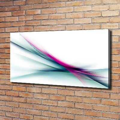 Tableau imprimé sur toile Abstraction flare violet