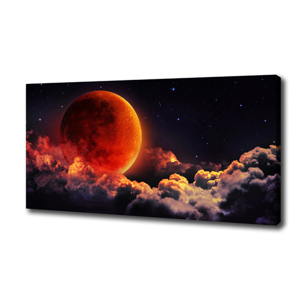 Tableau sur toile Eclipse de lune