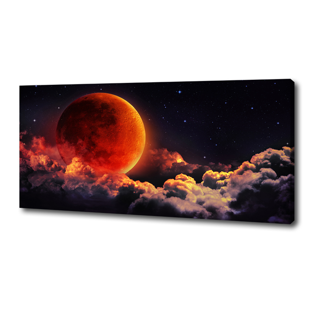 Tableau sur toile Eclipse de lune