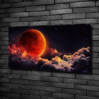 Tableau sur toile Eclipse de lune