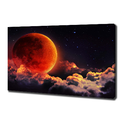 Tableau sur toile Eclipse de lune