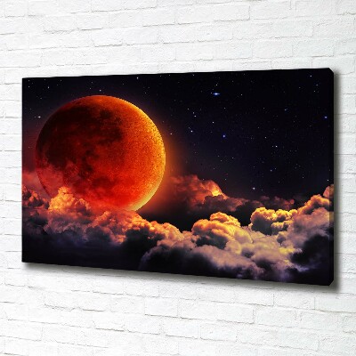 Tableau sur toile Eclipse de lune