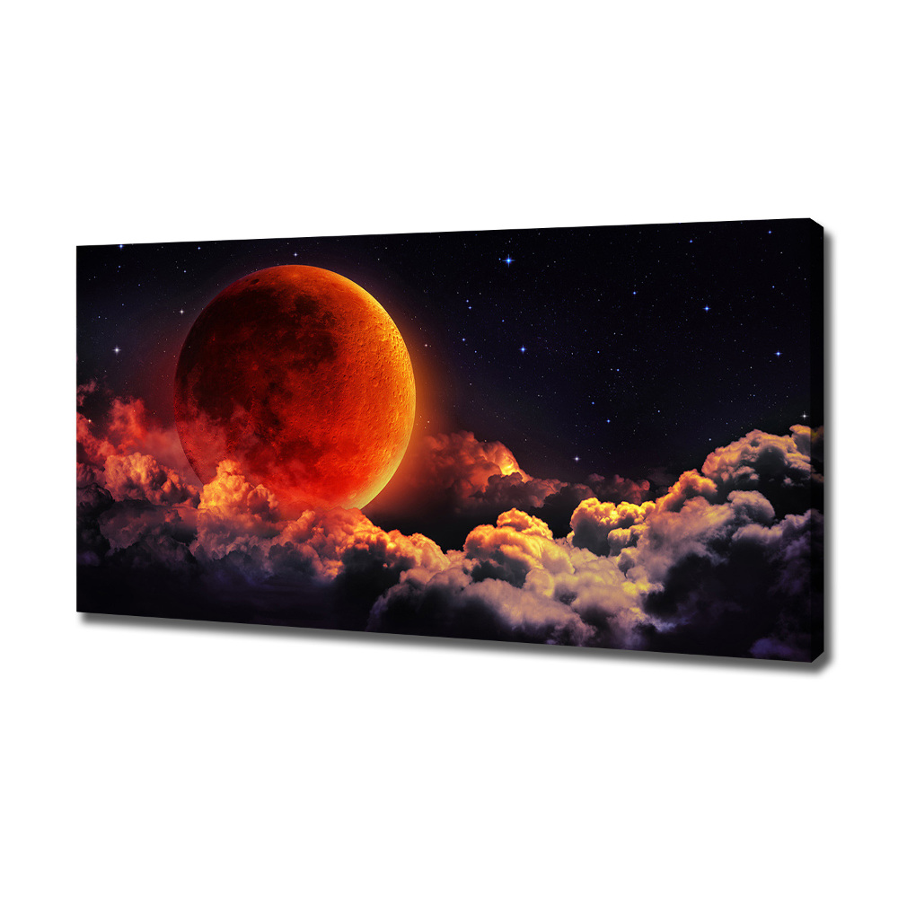 Tableau sur toile Eclipse de lune