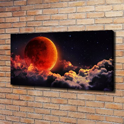 Tableau sur toile Eclipse de lune